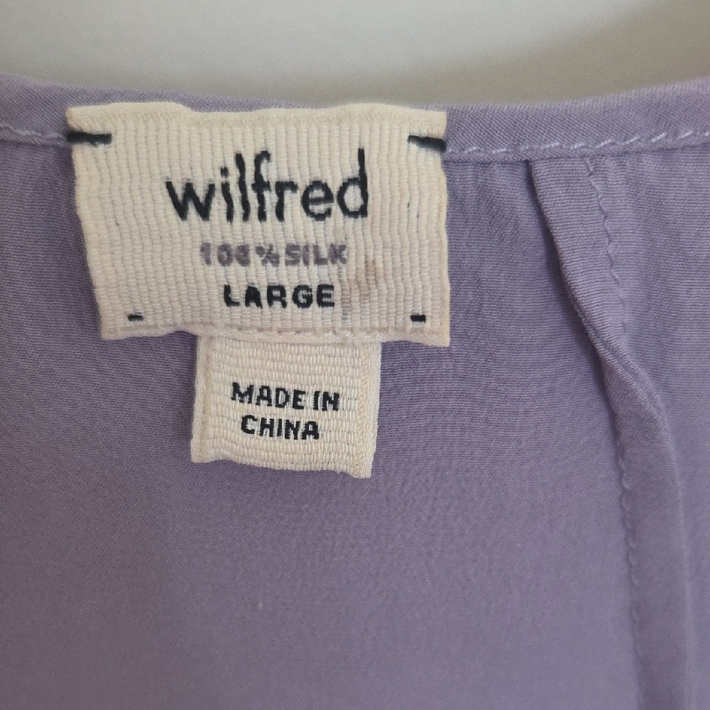 Wilfred Lilac Ruffle-Trim Sleeveless Camisole - Picture 2 of 2